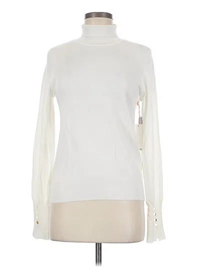 Pre-owned Skies Are Blue Turtleneck Sweater In Ivory