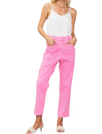 Skies Are Blue Utility Pants In Pink