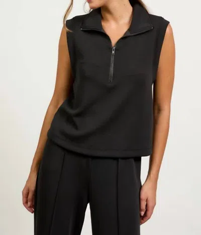 Skies Are Blue Women's Soft Modal Sleeveless Top In Black