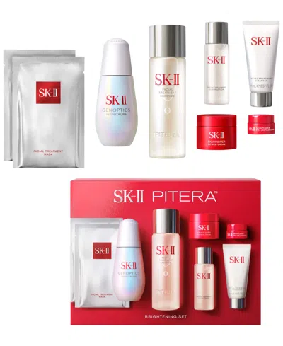 Sk-ii 7-pc. Pitera Brightening Set In Transparent