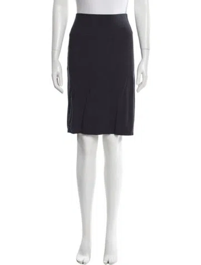 Pre-owned Skiim Knee-length Skirt In Blue