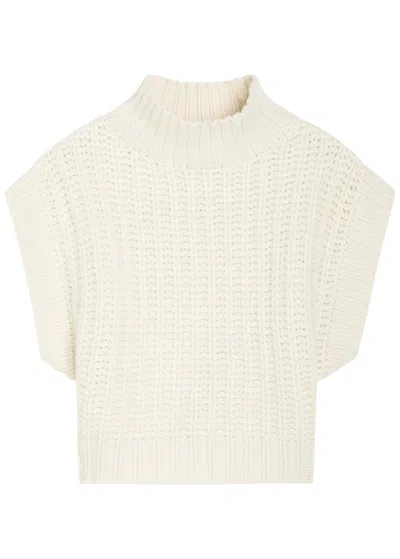 Skiim Roe Cashmere Vest In White