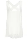 Skiim Ruby Silk Top In White