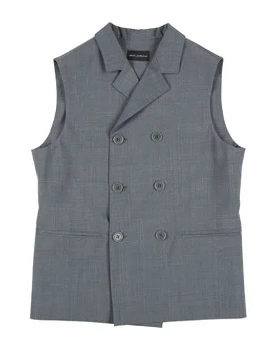 Skill Officine Babies' Skill_officine Toddler Boy Blazer Grey Size 6 Polyester, Wool, Elastane