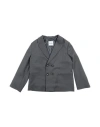 Skill Officine Skill_officine Toddler Boy Blazer Grey Size 6 Viscose, Polyamide In Grey