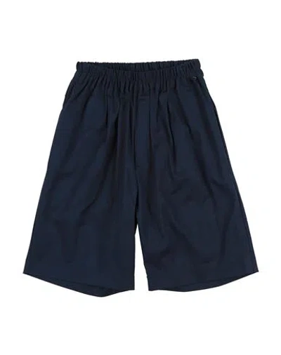 Skill Officine Babies' Skill_officine Toddler Boy Shorts & Bermuda Shorts Midnight Blue Size 6 Cotton, Elastane