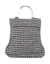 Skills & Genes Woman Handbag Black Size - Wool In Black