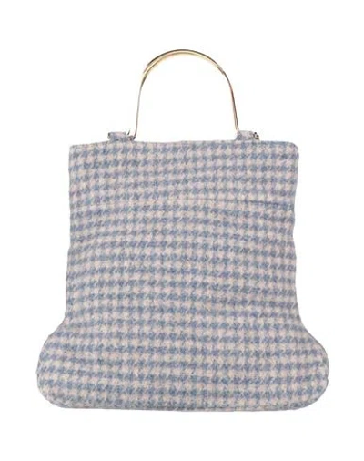 Skills & Genes Woman Handbag Navy Size - Wool In Blue