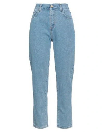 Skills & Genes Woman Jeans Blue Size 30 Cotton