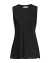 Skills & Genes Woman Top Black Size L Viscose In Multi
