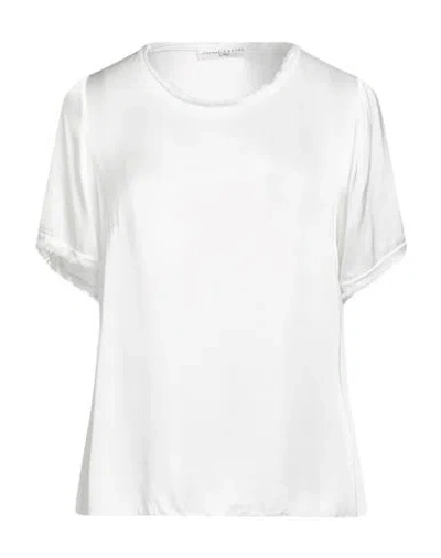 Skills & Genes Woman Top White Size 2 Viscose