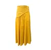 Skills-genes Skills & Genes - Long Skirt Senape W271cami591