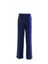 Skills-genes Skills & Genes Trousers With Pleat In Blu