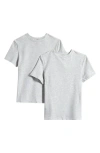 Skims 2-pack Stretch Cotton Jersey T-shirt In White