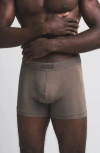 Skims 3-pack 3-inch Cotton & Modal Blend Boxer Briefs In Agate Multi