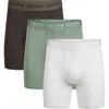 Skims 3-pack 3-inch Stretch Modal Boxer Briefs In Neutral