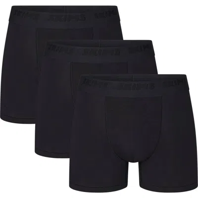 SKIMS SKIMS 3-PACK 3-INCH STRETCH MODAL BOXER BRIEFS