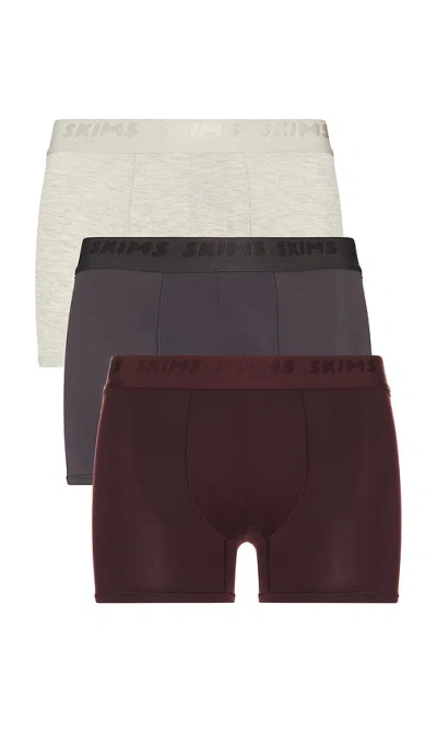Skims 3 Pack Boxer Brief 3 In Multi
