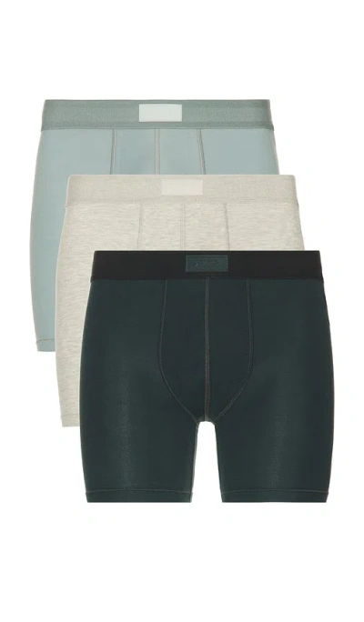 Skims 3 Pack Boxer Brief 5 In Green