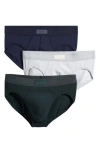 Skims 3-pack Cotton & Modal Blend Briefs In Multi