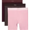 Skims 3-pack Cotton Rib Boxers In Multi