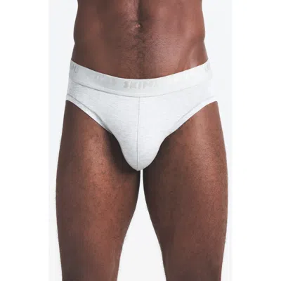 Skims 3-pack Seamless Modal Blend Briefs In White