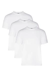 SKIMS SKIMS 3-PACK SLIM FIT STRETCH MODAL T-SHIRTS