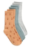 Skims 3-pack Sport Socks In Gingerbread Multi