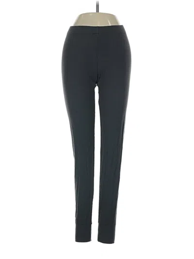 Pre-owned Skims Active Pants In Black