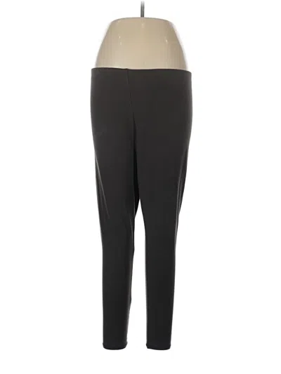 Pre-owned Skims Active Pants In Black