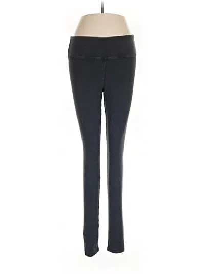 Pre-owned Skims Active Pants In Black