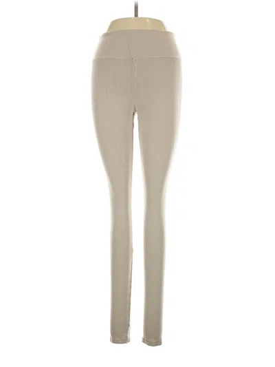 Pre-owned Skims Active Pants In Tan