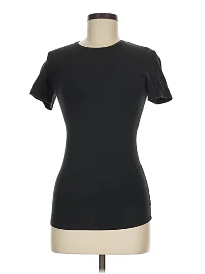 Pre-owned Skims Active T-shirt In Black