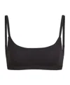 Skims Fits Everybody Scoop-neck Bralette In Black