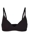 Skims Adjustable-strap Bra In Black