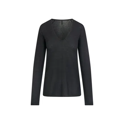 Skims Airy Cashmere In Black