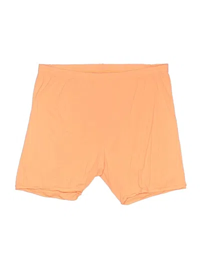 Pre-owned Skims Athletic Shorts In Orange