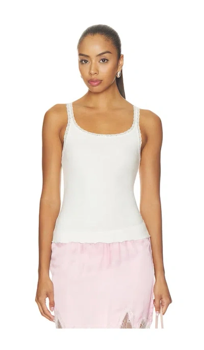 Skims Back To School Pointelle Cami Top In Pink