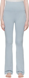 Skims Blue Outdoor Bootcut Lounge Pants In Denim