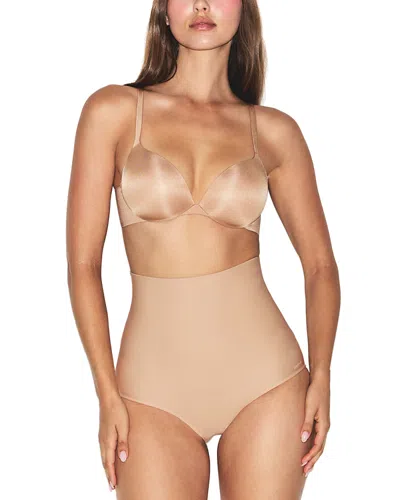 Skims Body Core Sculpt Butt Lifting Brief In Brown