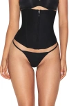 Skims Body Core Sculpt Waist Cincher In Animal Print