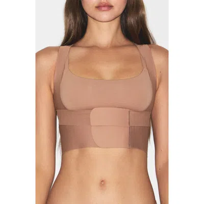 Skims Body Posture Enhancing Vest In Pink