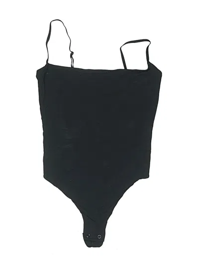 Pre-owned Skims Bodysuit In Black