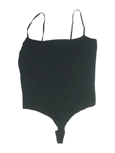 Pre-owned Skims Bodysuit In Black