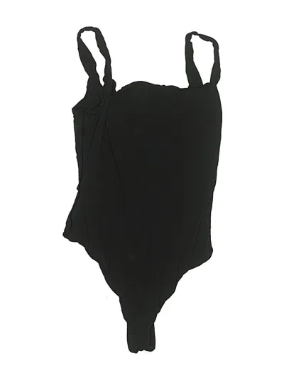 Pre-owned Skims Bodysuit In Black