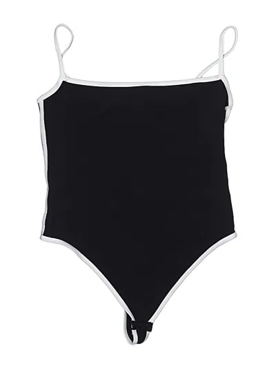 Pre-owned Skims Bodysuit In Black