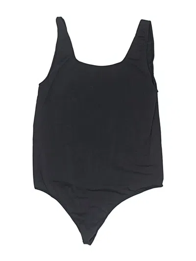 Pre-owned Skims Bodysuit In Black