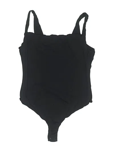 Pre-owned Skims Bodysuit In Black