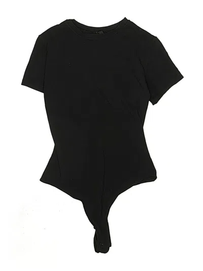 Pre-owned Skims Bodysuit In Black