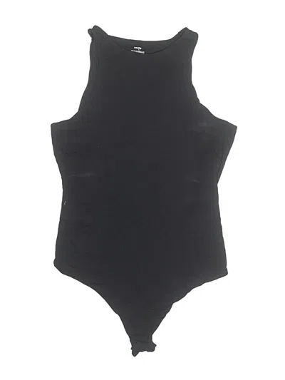Pre-owned Skims Bodysuit In Black